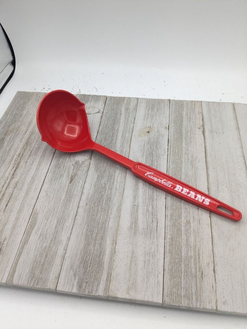 Ekco Campbell's Beans Red Nylon Soup/Sauce Ladle USA Kitchen Utensil 11"